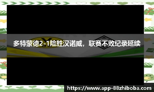 多特蒙德2-1险胜汉诺威,联赛不败纪录延续