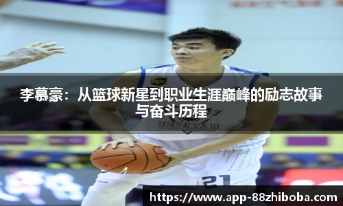 李慕豪:从篮球新星到职业生涯巅峰的励志故事与奋斗历程